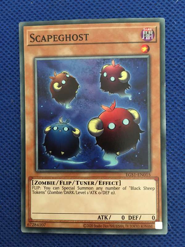 YU-GI-OH TRADING CARD - SCAPEGHOST