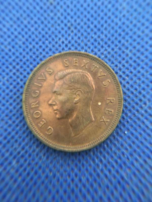 SOUTH AFRICA 1950 1 PENNY COIN