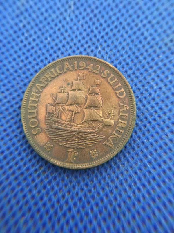 SOUTH AFRICA  1942 1 PENNY