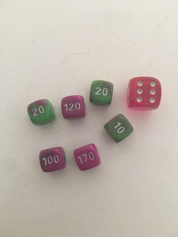 POKEMON DICE LOT