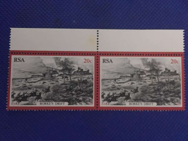 SOUTH AFRICA ZULU WAR 20c MINT BLOCK
