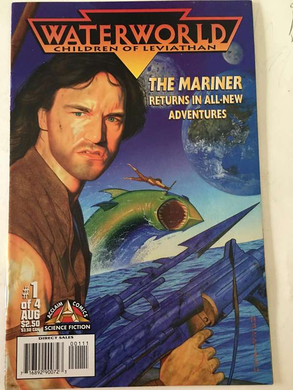 ACCLAIM COMICS - WATERWORLD  - NO. 1  OF 4 - 1997