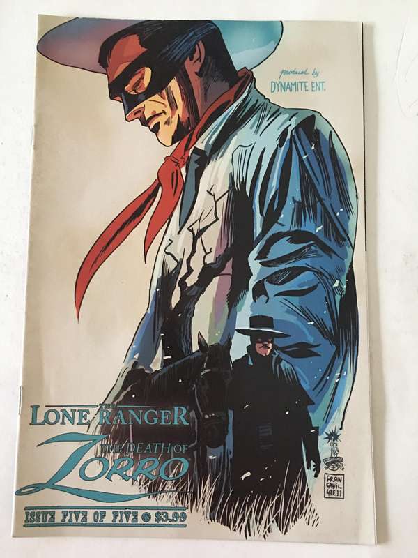 DYNAMITE COMICS - ZORRO THE DEATH OF ZORRO - VOL. 1 NO. 5