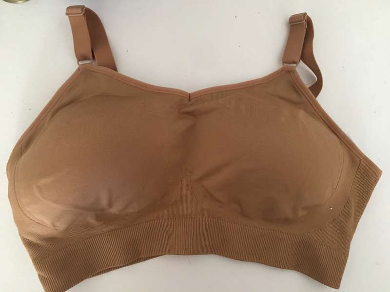 LOVELY NEW UNDEROUTFIT  PADDED BRA WITH EXTRA HOOKS XL SIZE