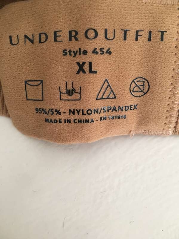 LOVELY NEW UNDEROUTFIT  PADDED BRA WITH EXTRA HOOKS XL SIZE