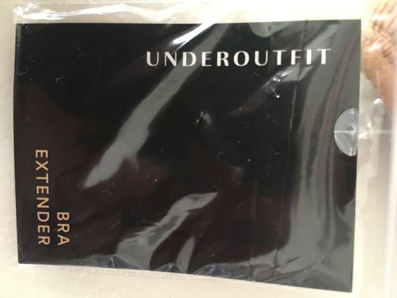 LOVELY NEW UNDEROUTFIT  PADDED BRA WITH EXTRA HOOKS XL SIZE