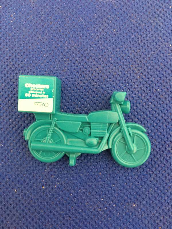 CHECKERS LITTLE SHOP MINIS GOES EXTRA - DELIVERY BIKE
