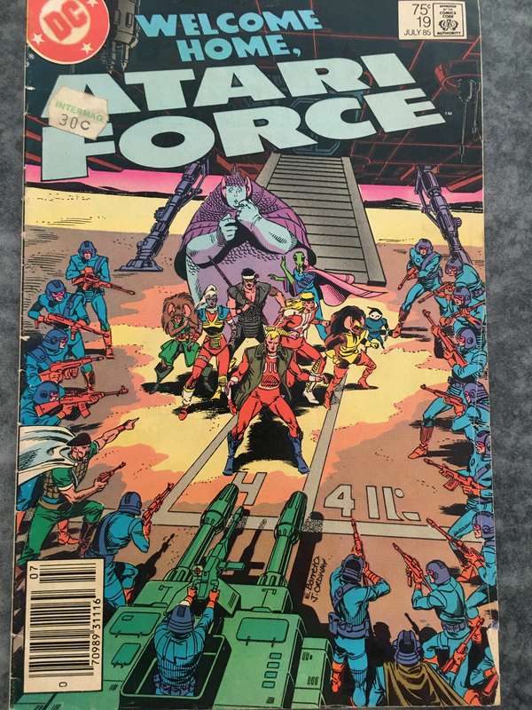 DC COMICS - ATARI FORCE - NO. 19 - 1985