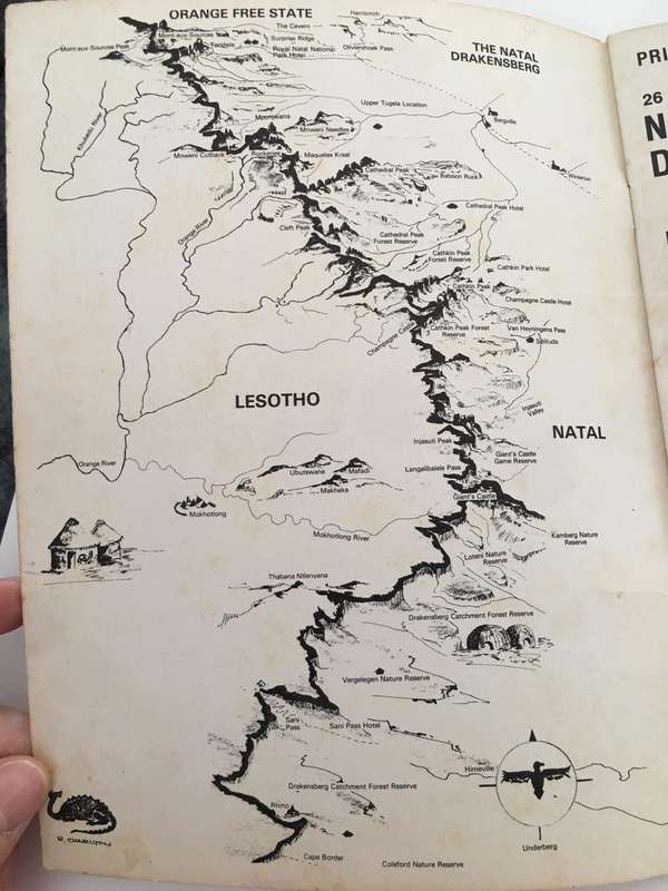 VINTAGE PRIDE OF SOUTH AFRICA- NATAL - DRAKENSBERG  - 1978
