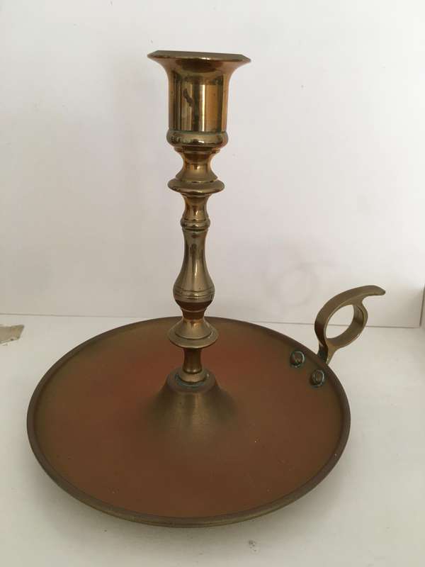 LOVELY BRASS CANDLESTICK HOLDER