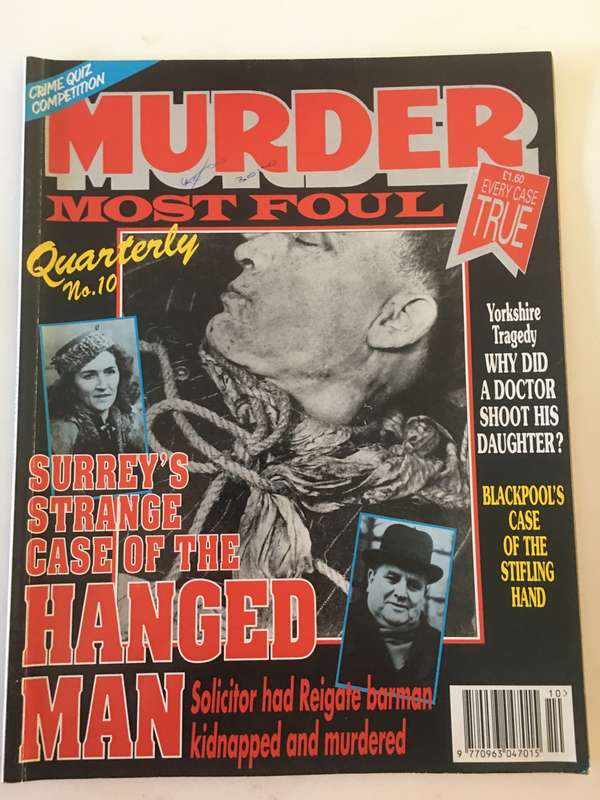 MURDER MOST FOUL MAGAZINE NO. 10