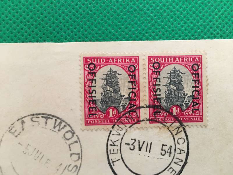 VINTAGE   FIRST DAY COVER DURBAN CENTENARY INDUSTRIAL - 1954