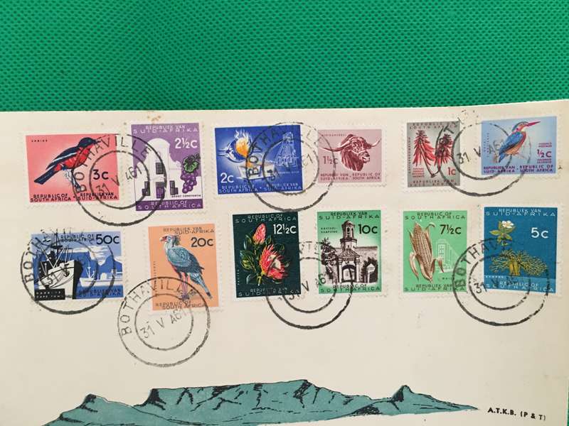 VINTAGE  FIRST DAY COVER 1961 - REPUBLIC OF   SOUTH AFRICA