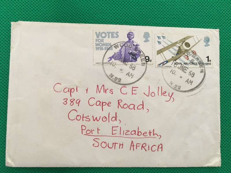 GREAT BRITAIN ENVELOPE - 1968