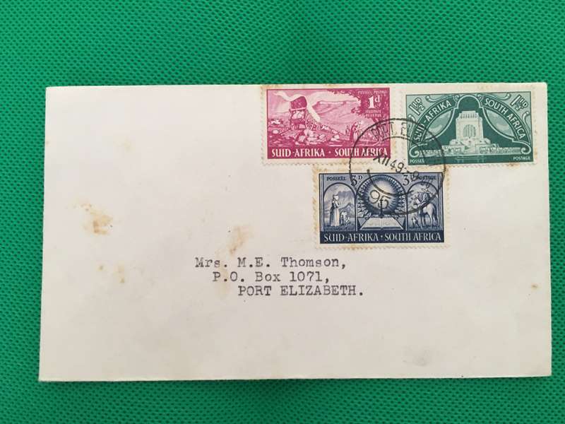 SOUTH AFRICA  - VINTAGE FIRST DAY COVER - THE GREAT TREK