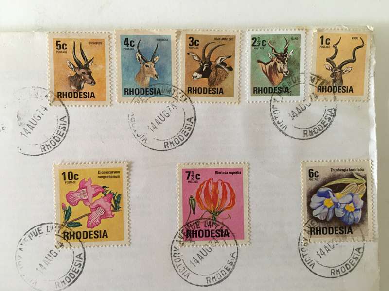 RHODESIA  FIRST DAY COVER - 1974 - POSTS AND TELECOMMUNICATIONS