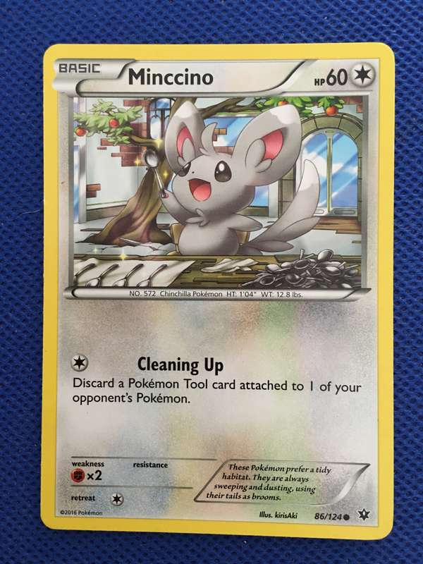 POKEMON TRADING CARD - 2016 - MINCCINO