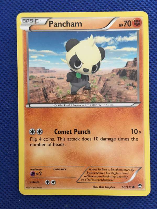 POKEMON TRADING CARD - 2014 - PANCHAM