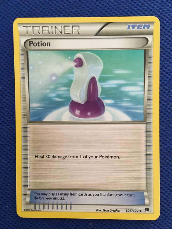 POKEMON TRADING CARD - TRAINER -  POTION - 2016
