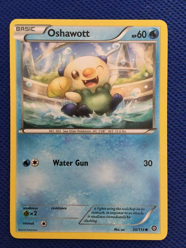 POKEMON TRADING CARD - OSHAWOTT - 2016