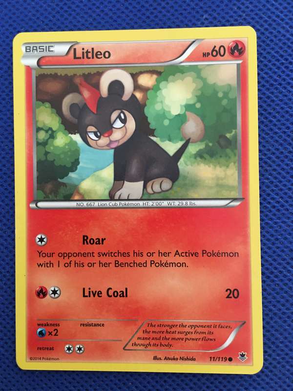 POKEMON TRADING CARD - 2014 - LITLEO
