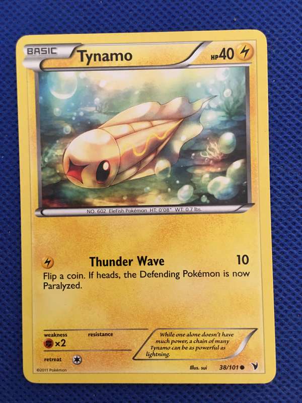 POKEMOM TRADING CARD - TYNAMO - 2011