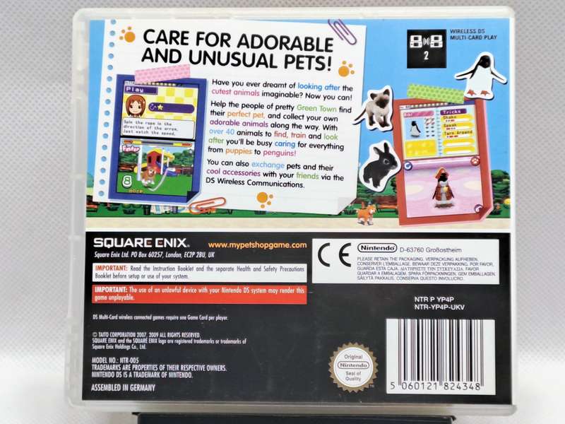 My Pet Shop - Nintendo DS Game