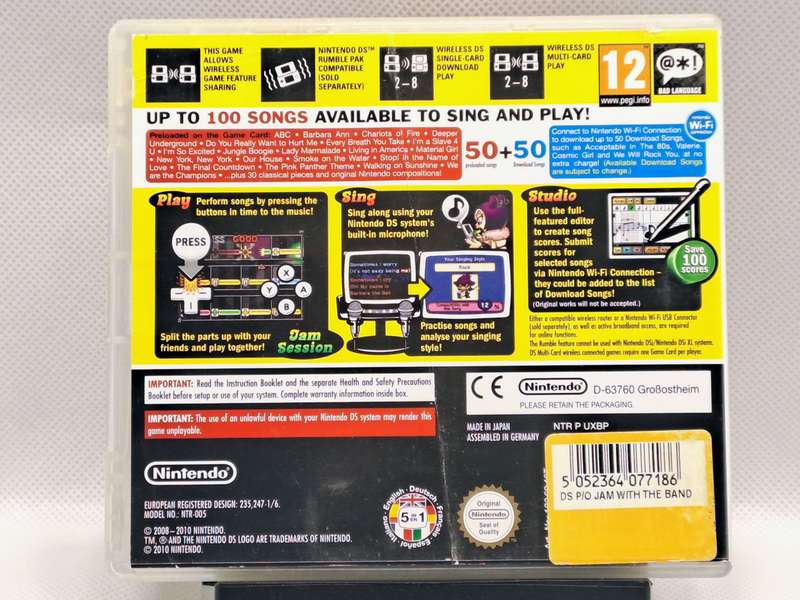Jam with the Band - Nintendo DS Game