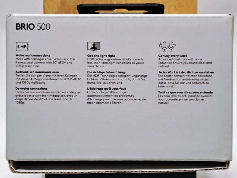 Logitech Brio 500 FHD HDR webcam