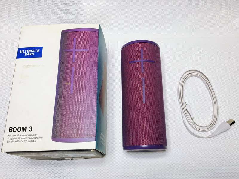 Ultimate Ears BOOM 3 Wireless/Bluetooth Speaker (Purple)