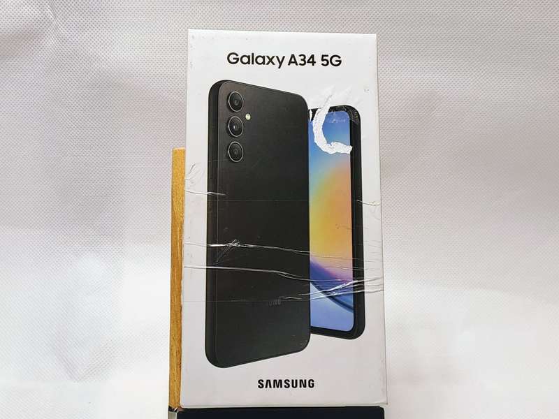 Samsung Galaxy A34 5G 6GB 128GB dual SIM smartphone (Awesome Graphite)(SM-A346E/DSN)