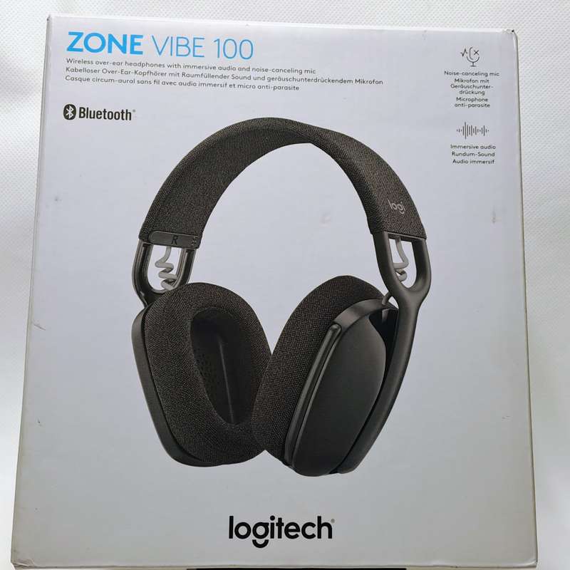 Logitech Zone Vibe 100 headphones (Graphite)