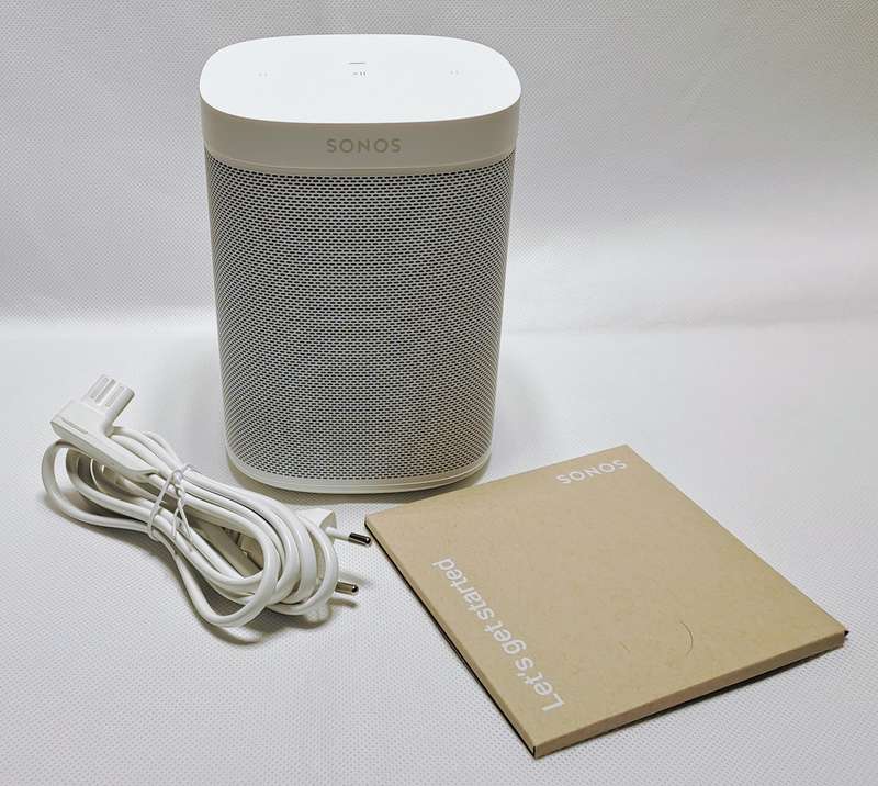 Sonos One SL (Model S38)  Powerful Wireless Speaker for Premium Sound (White)