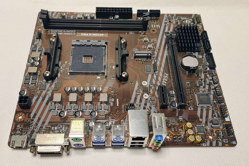 MSI A520M-A Pro AMD AM4 micro-ATX motherboard (BIOS UPDATED!!!)