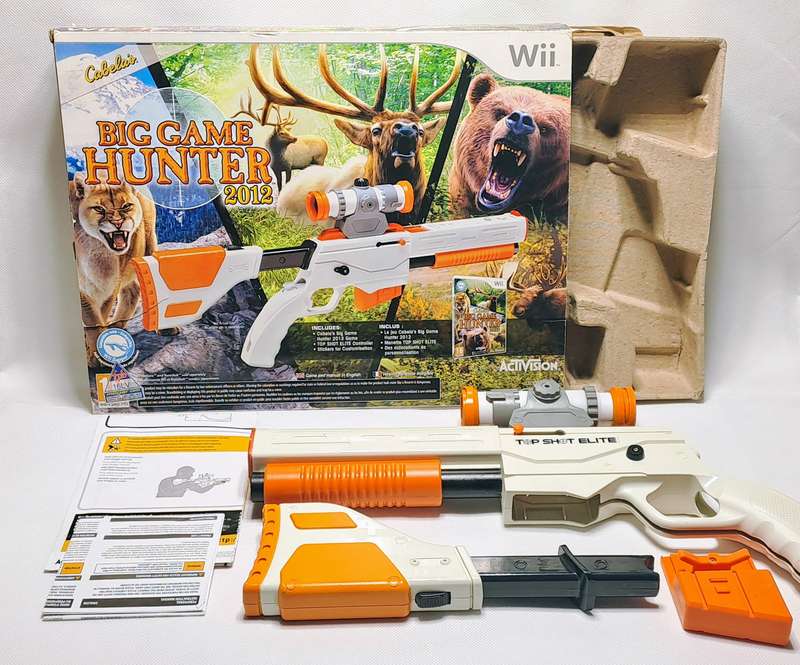 Cabela's Big Game Hunter (2012) Top Shot Elite for Nintendo Wii (NB! Excludes game)