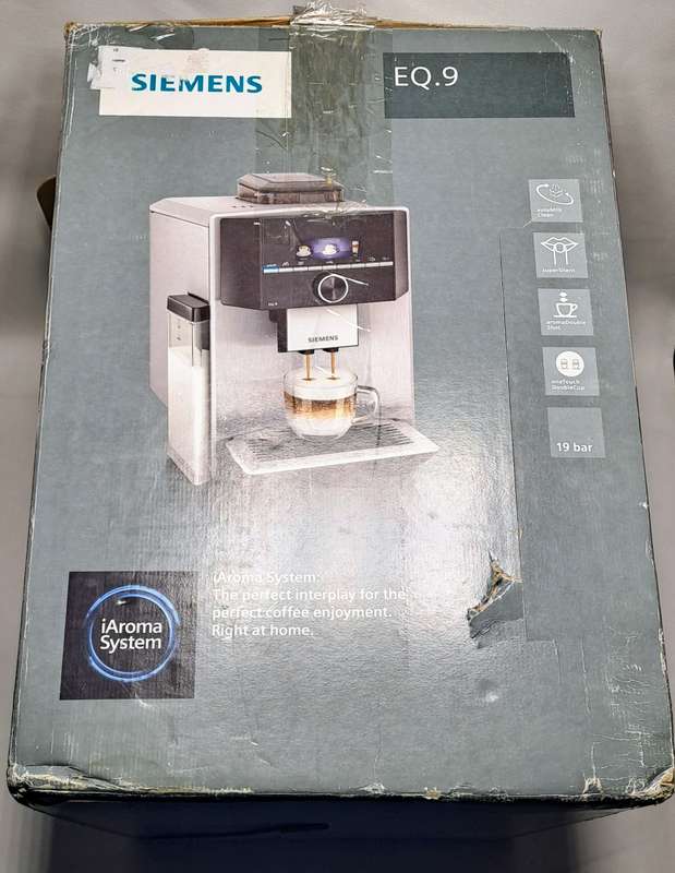 Siemens EQ.9 S300 Fully Automatic Coffee Machine - Exceptional Value