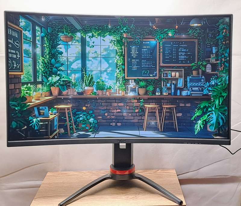 JVC 32" Edgeless Curved QHD 1440p 165Hz Gaming Monitor (Model LT-GN32525)
