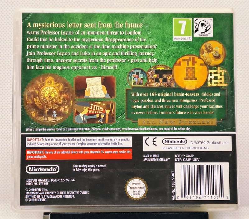 Professor Layton Games Bundle - Nintendo DS (3 Games)
