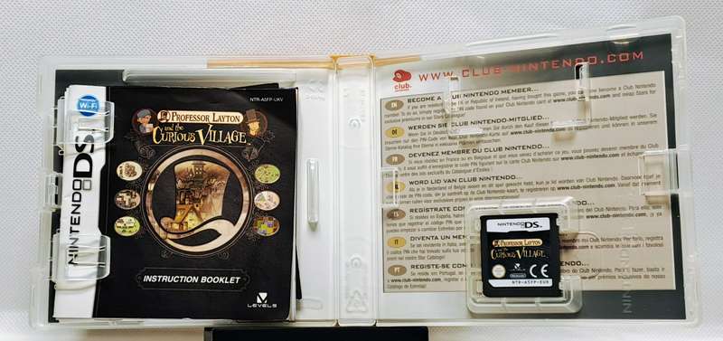 Professor Layton and the Curious Village - Nintendo DS Game