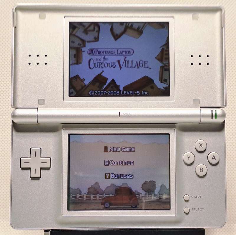 Professor Layton and the Curious Village - Nintendo DS Game
