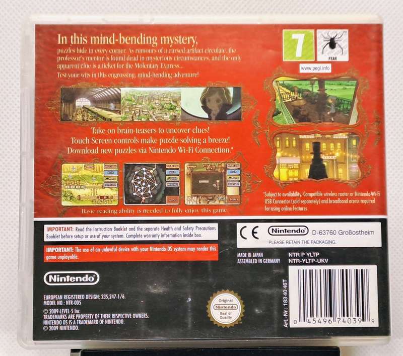Professor Layton and Pandora's Box - Nintendo DS Game