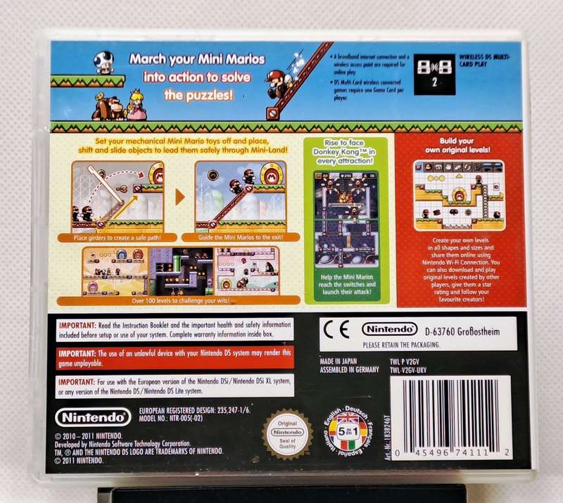 Mario vs Donkey Kong: Mini-Land Mayhem! - Nintendo DS Game
