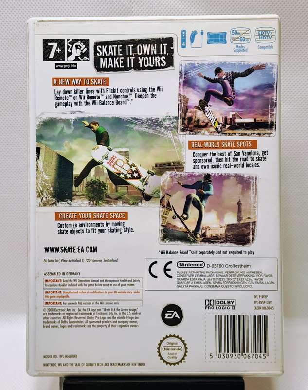 Skate It - Nintendo Wii Game