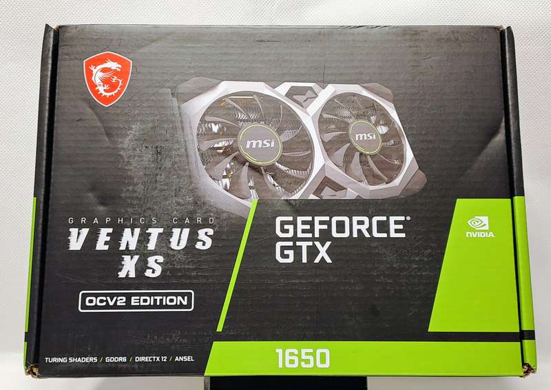 MSI Nvidia Geforce GTX1650 Ventus XS OCV2 Edition 4Gb GDDR6 GPU