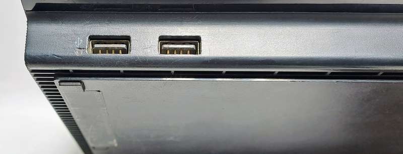 Sony PlayStation 3 / PS3 Super Slim Console with upgraded 250GB SSD and DualShock 3 Controller