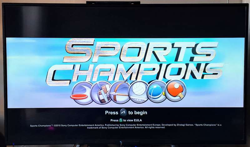 Sports Champions - Sony PlayStation 3 / PS3 Game (PS Move required)