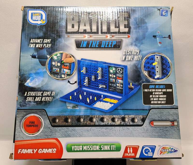 Battle in the Deep board game by Grafix - Games Hub (5+)