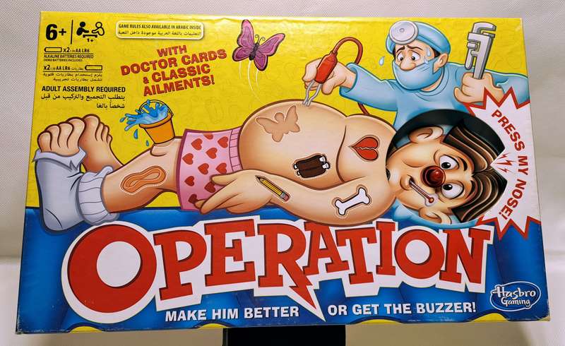 Operation Board Game by Hasbro Gaming