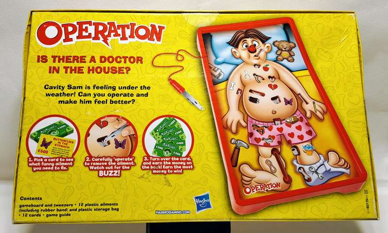 Operation Board Game by Hasbro Gaming
