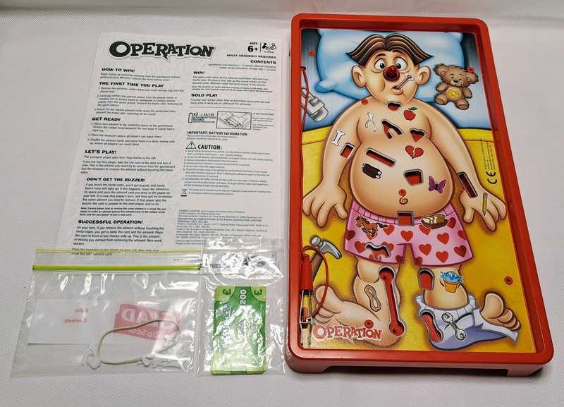 Operation Board Game by Hasbro Gaming